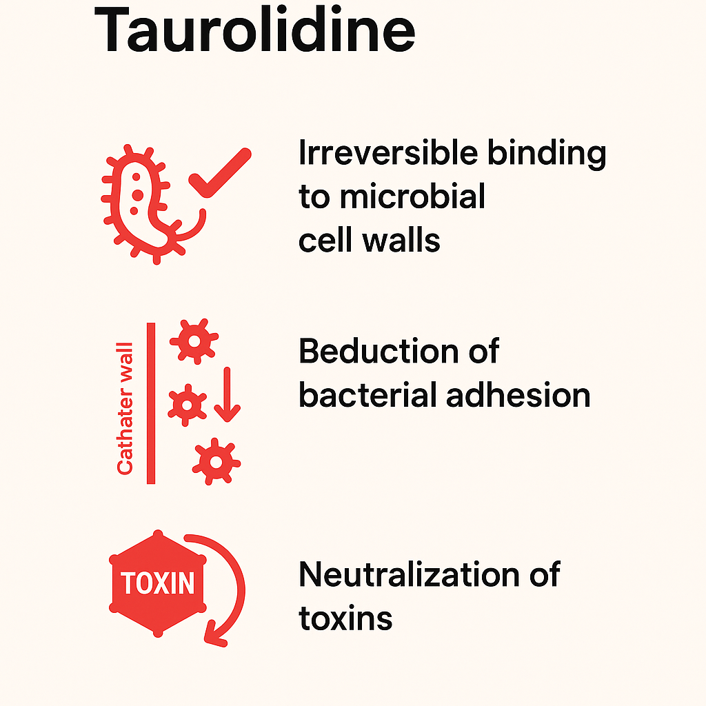 Taurolidine MOA