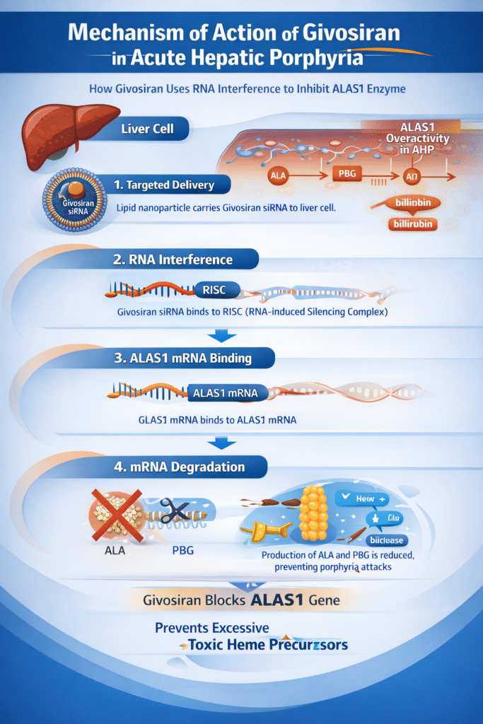 givosiran mechanism of action