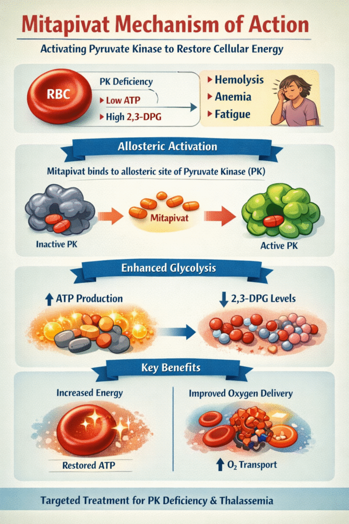  mitapivat mechanism of action