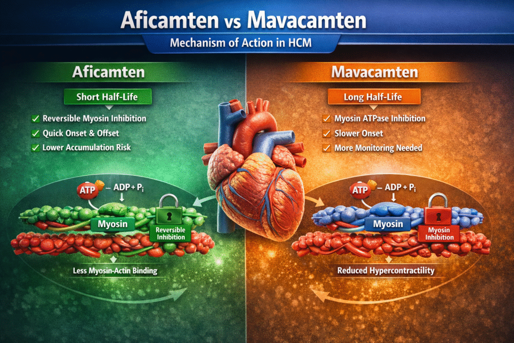 Aficamten vs Mavacamten