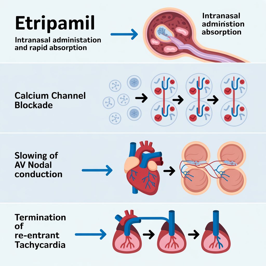etripamil mechanism of action