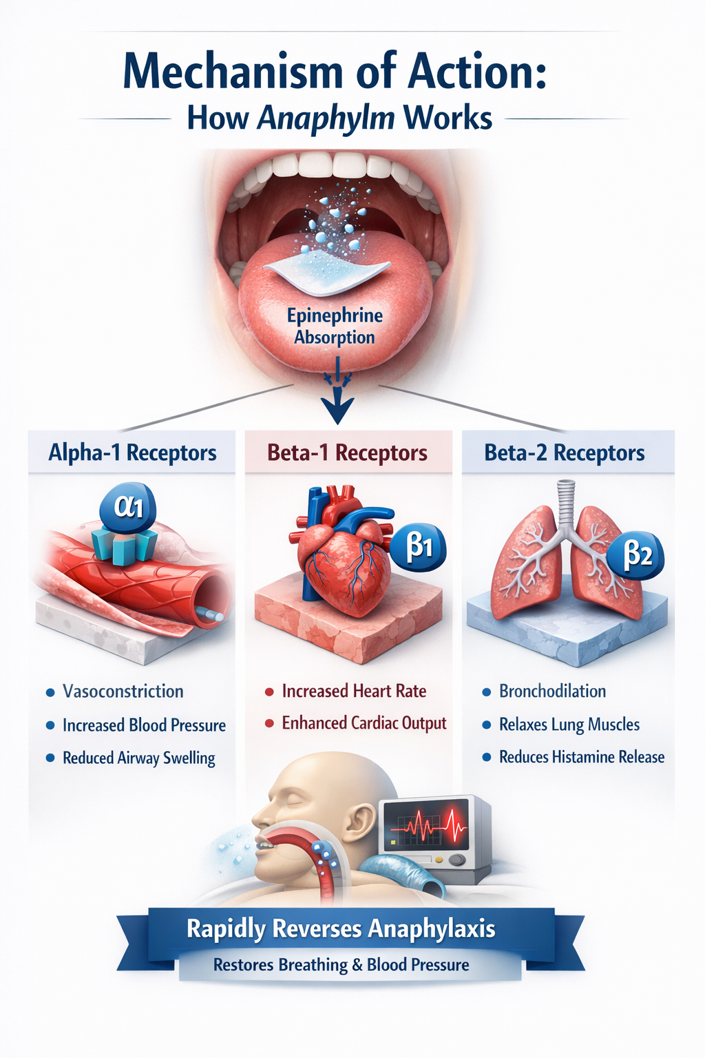 what is anaphylm MOA