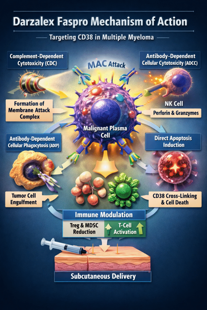 darzalex faspro mechanism of action