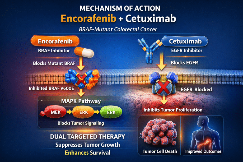  Encorafenib and Cetuximab FDA Approval MOA