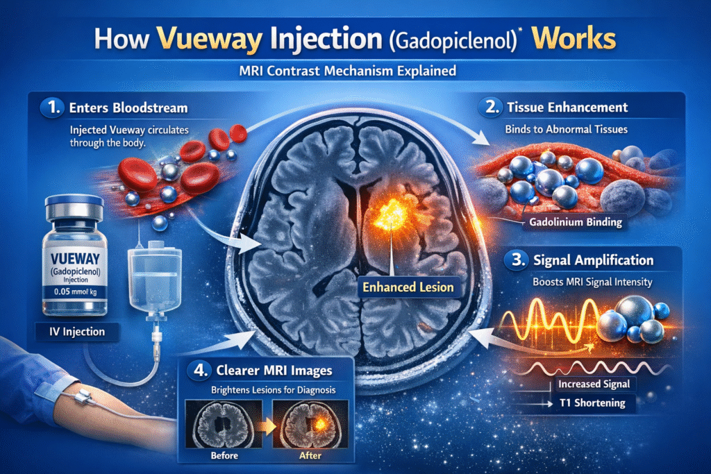 Vueway injection MOA